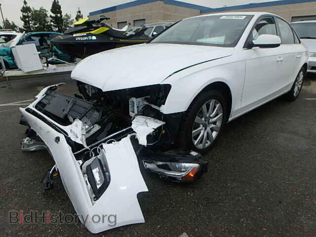 2013 AUDI A4 - VIN: WAUAFAFL1DN020628 - Фото 2