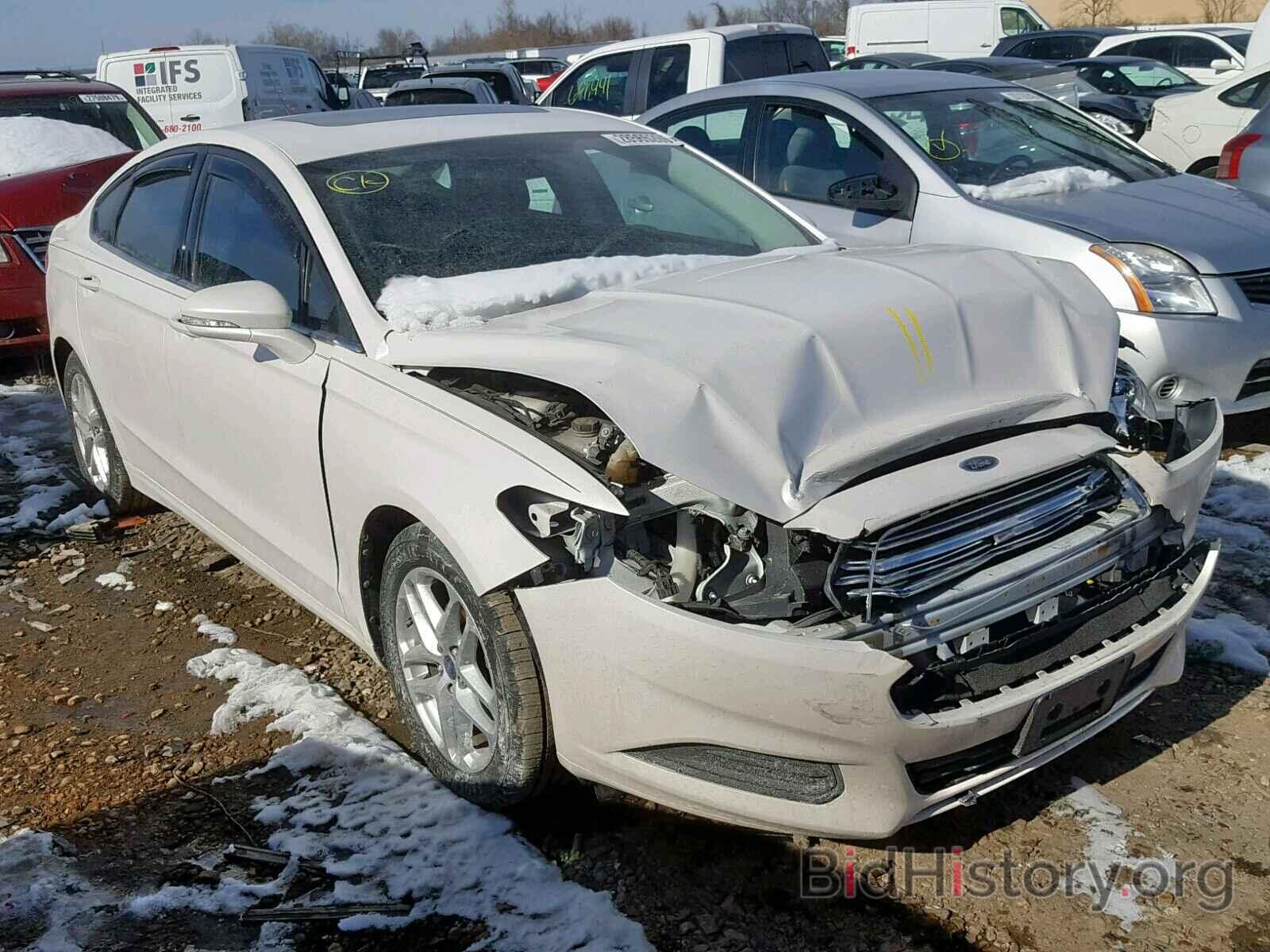 Photo 3FA6P0H74DR119558 - FORD FUSION SE 2013