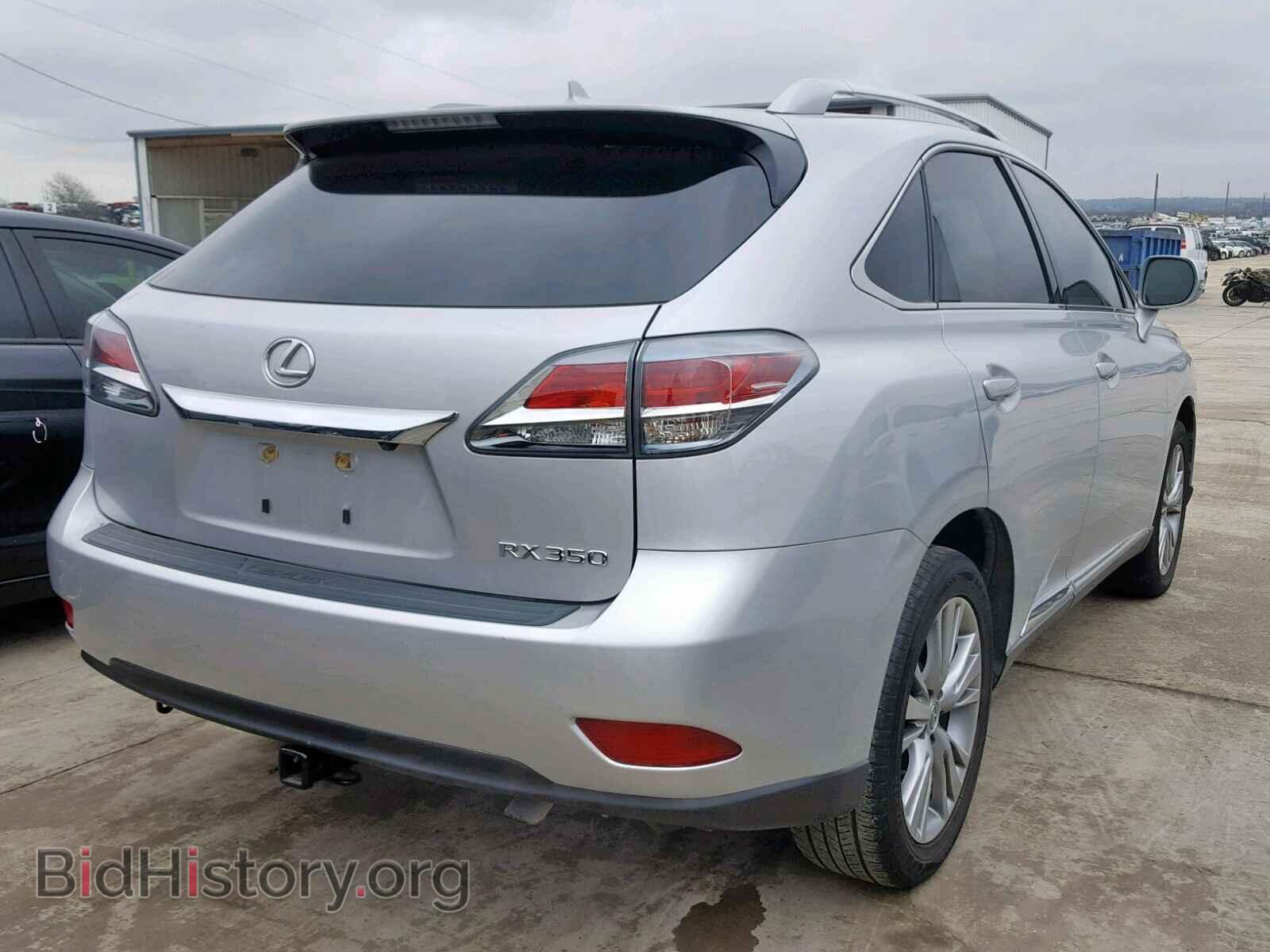 2013 LEXUS RX 350 - VIN: 2T2ZK1BA4DC102292 - Фото 4