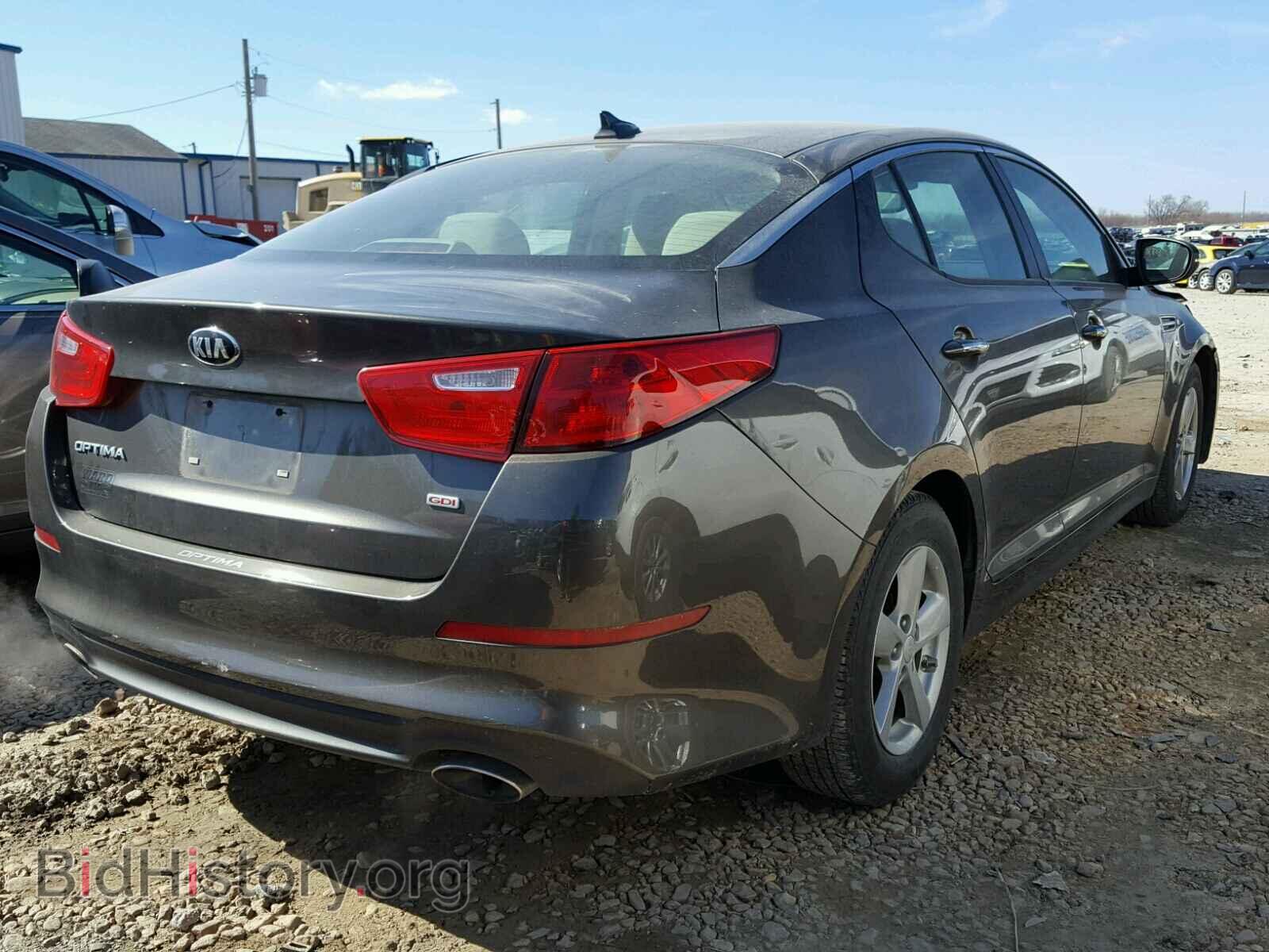 2014 KIA OPTIMA - VIN: 5XXGM4A78EG291634 - Фото 4