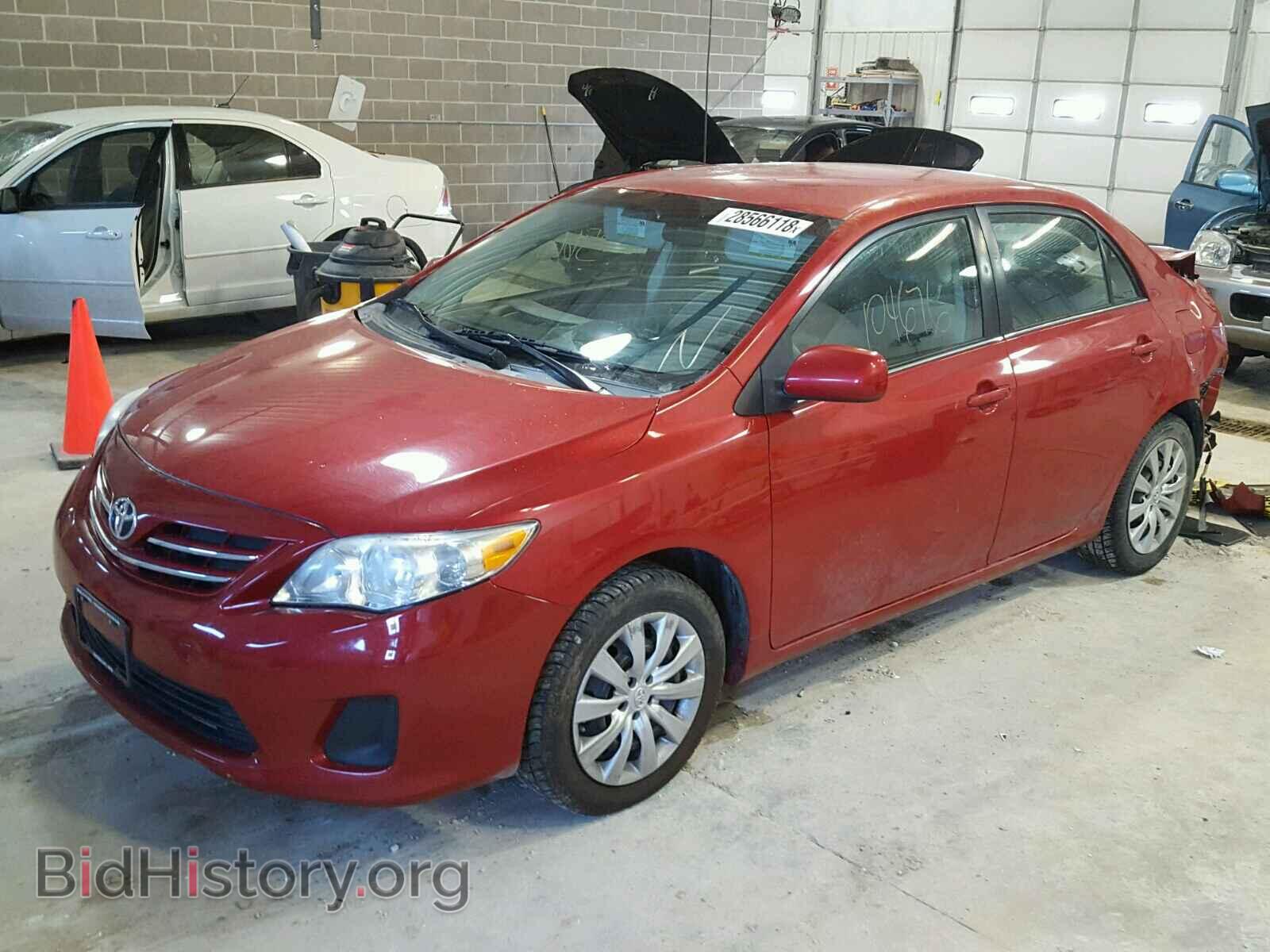 2013 TOYOTA COROLLA BA - VIN: 2T1BU4EE6DC972061 - Фото 2