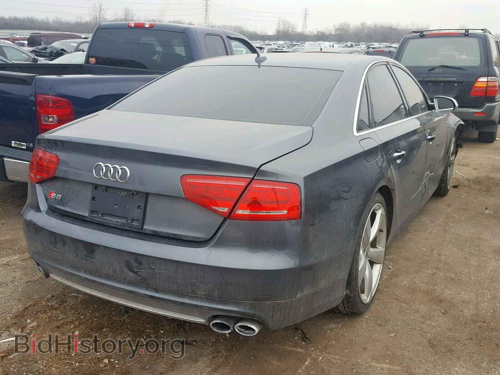 2014 AUDI S8 - VIN: WAUD2AFD4EN002577 - Photo 4