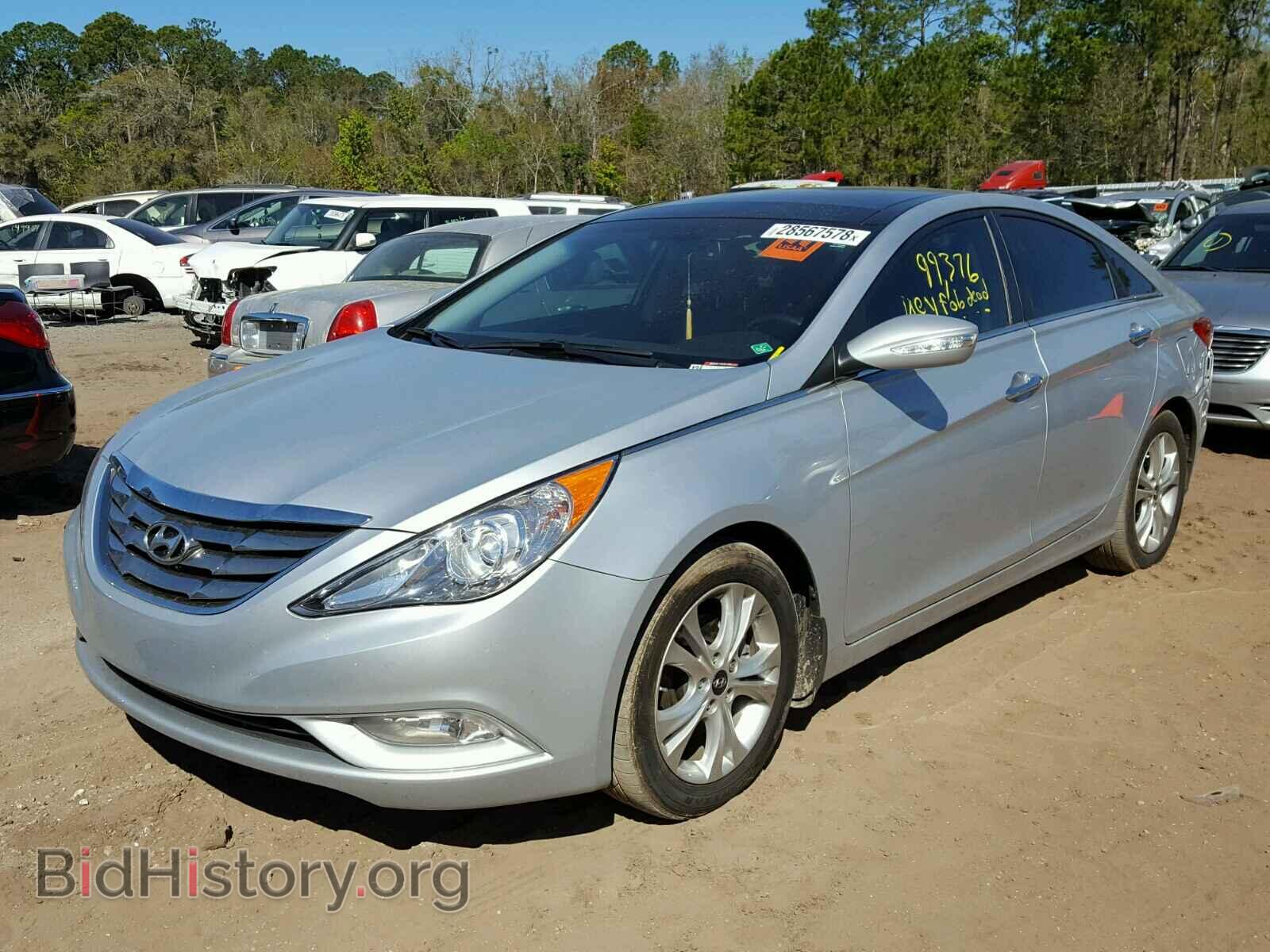 2012 HYUNDAI SONATA - VIN: 5NPEC4AC2CH341582 - Фото 2