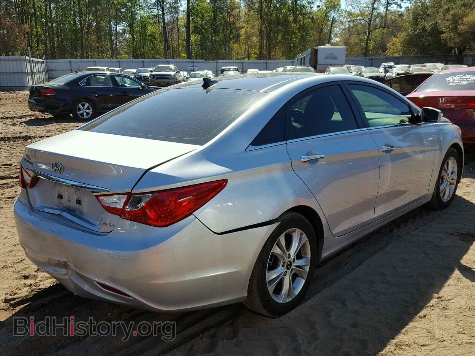 2012 HYUNDAI SONATA - VIN: 5NPEC4AC2CH341582 - Фото 4