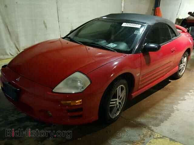 2003 MITSUBISHI ECLIPSE - VIN: 4A3AE75H83E019316 - Photo 2