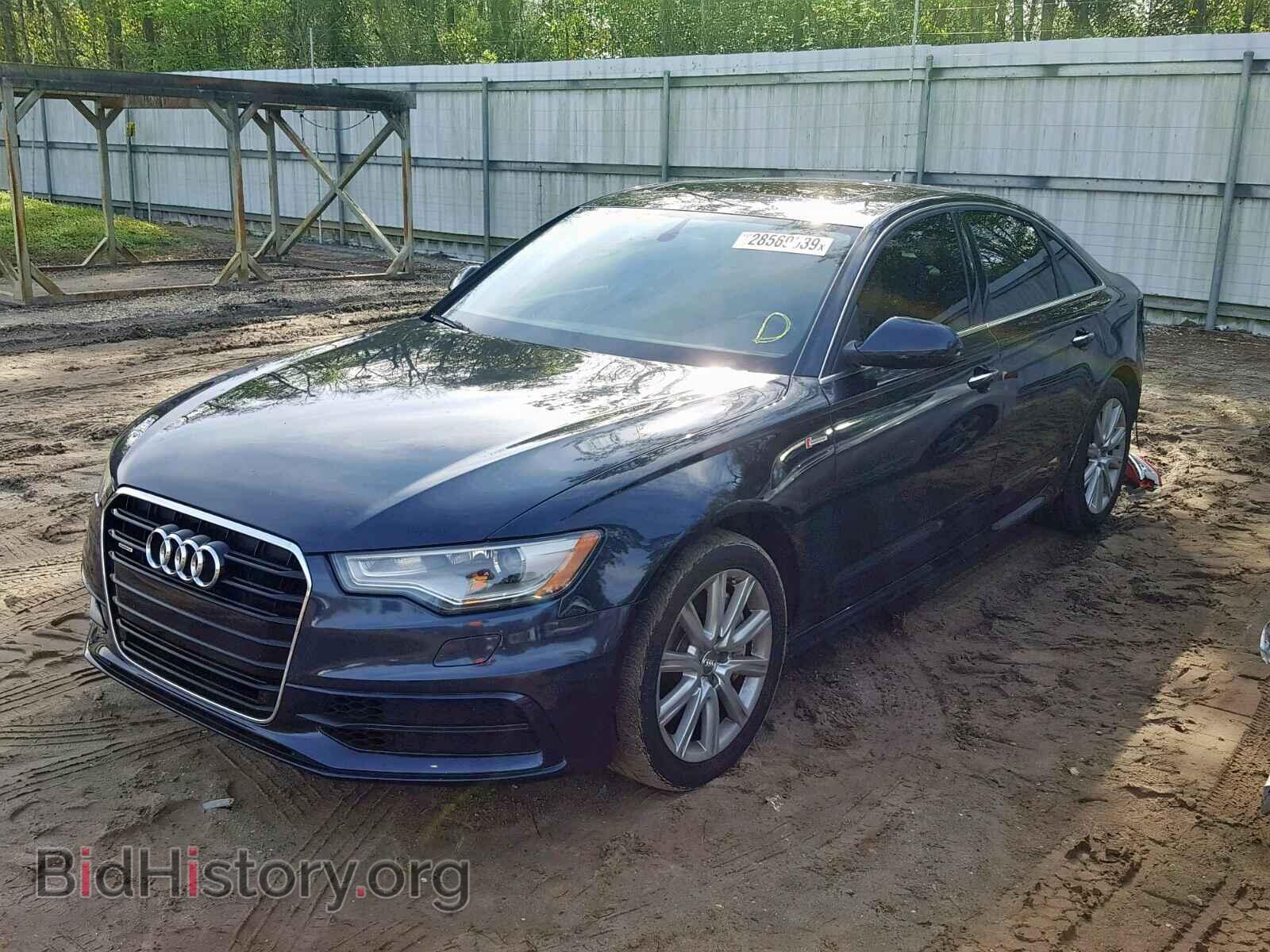 2015 AUDI A6 - VIN: WAUFGAFC7FN013642 - Фото 2