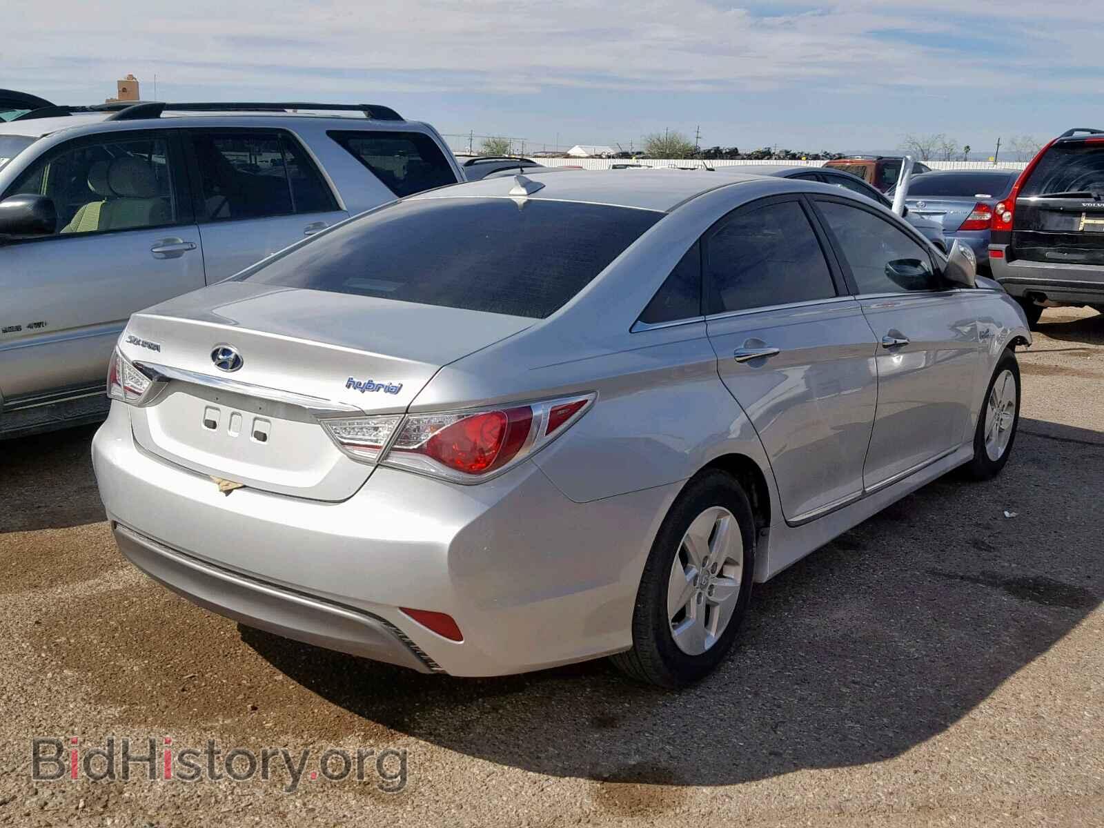 2012 HYUNDAI SONATA - VIN: KMHEC4A41CA021150 - Фото 4
