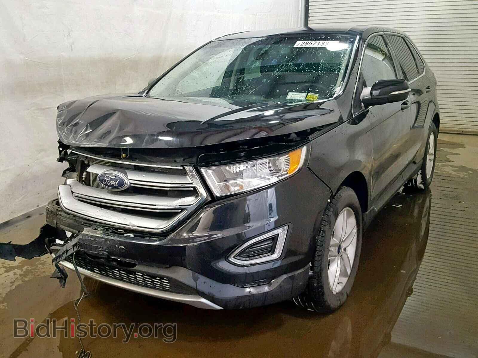 2015 FORD EDGE SEL - VIN: 2FMTK4J94FBB31382 - Фото 2