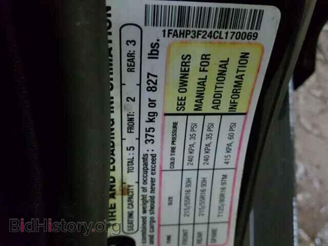 2012 FORD FOCUS - VIN: 1FAHP3F24CL170069 - Photo 10