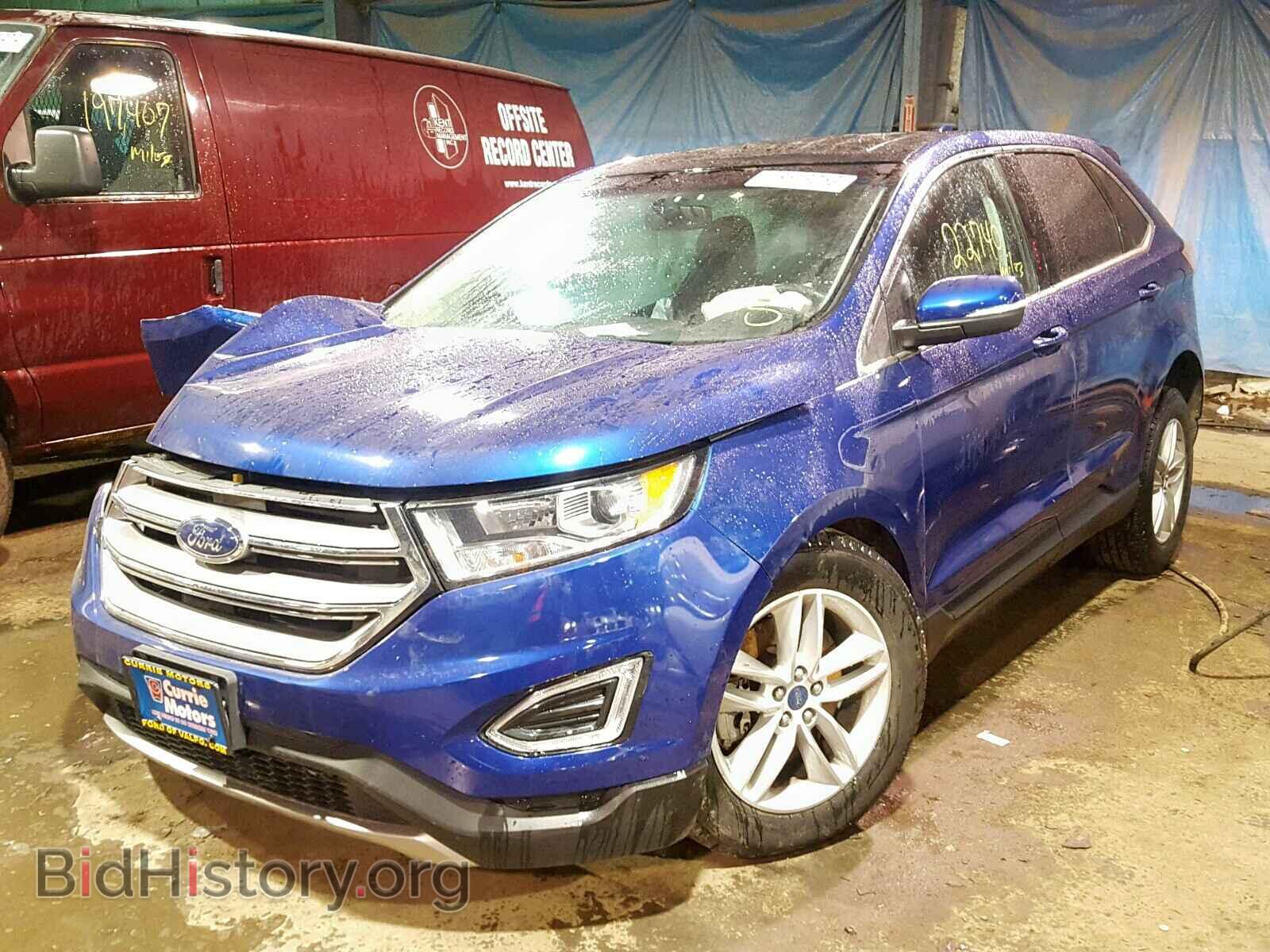 2015 FORD EDGE SEL - VIN: 2FMTK4J81FBB89859 - Фото 2