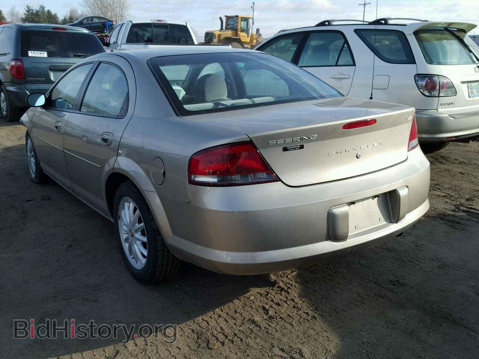 2003 CHRYSLER SEBRING - VIN: 1C3EL46X93N576433 - Фото 3