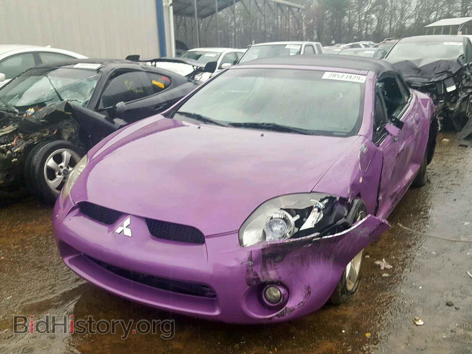 2007 MITSUBISHI ECLIPSE - VIN: 4A3AL25FX7E009416 - Photo 2
