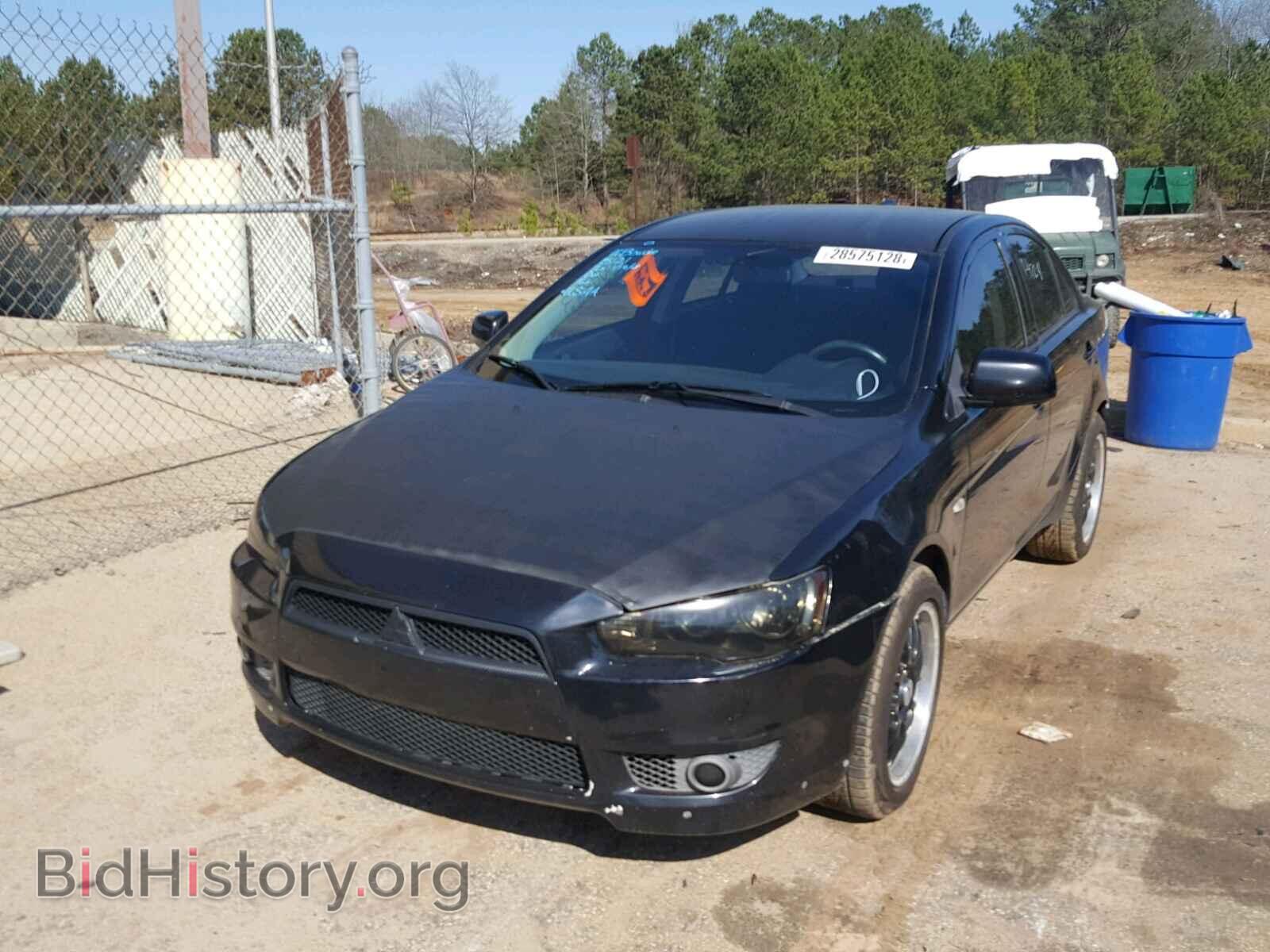 2008 MITSUBISHI LANCER - VIN: JA3AU26U68U009027 - Фото 2