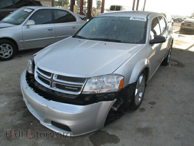 2011 DODGE AVENGER - VIN: 1B3BD4FB5BN587719 - Фото 2