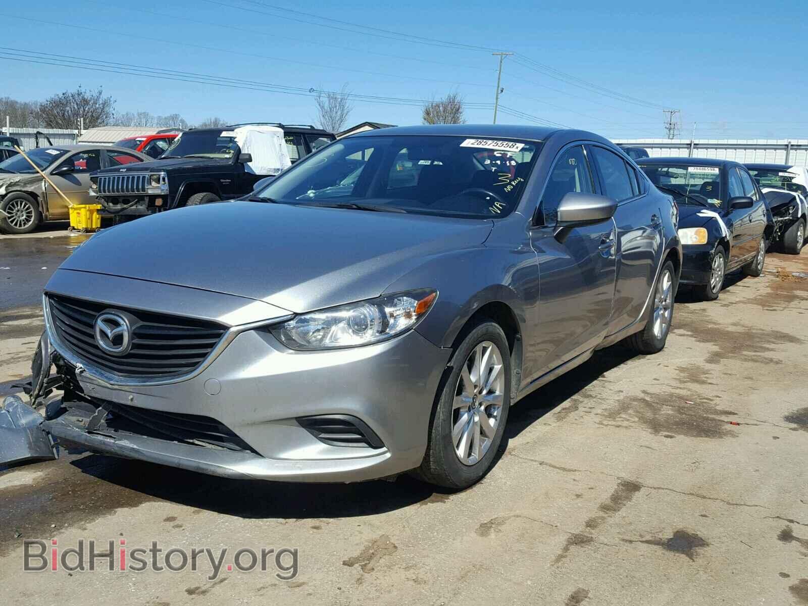 2015 MAZDA 6 - VIN: JM1GJ1U62F1172582 - Фото 2