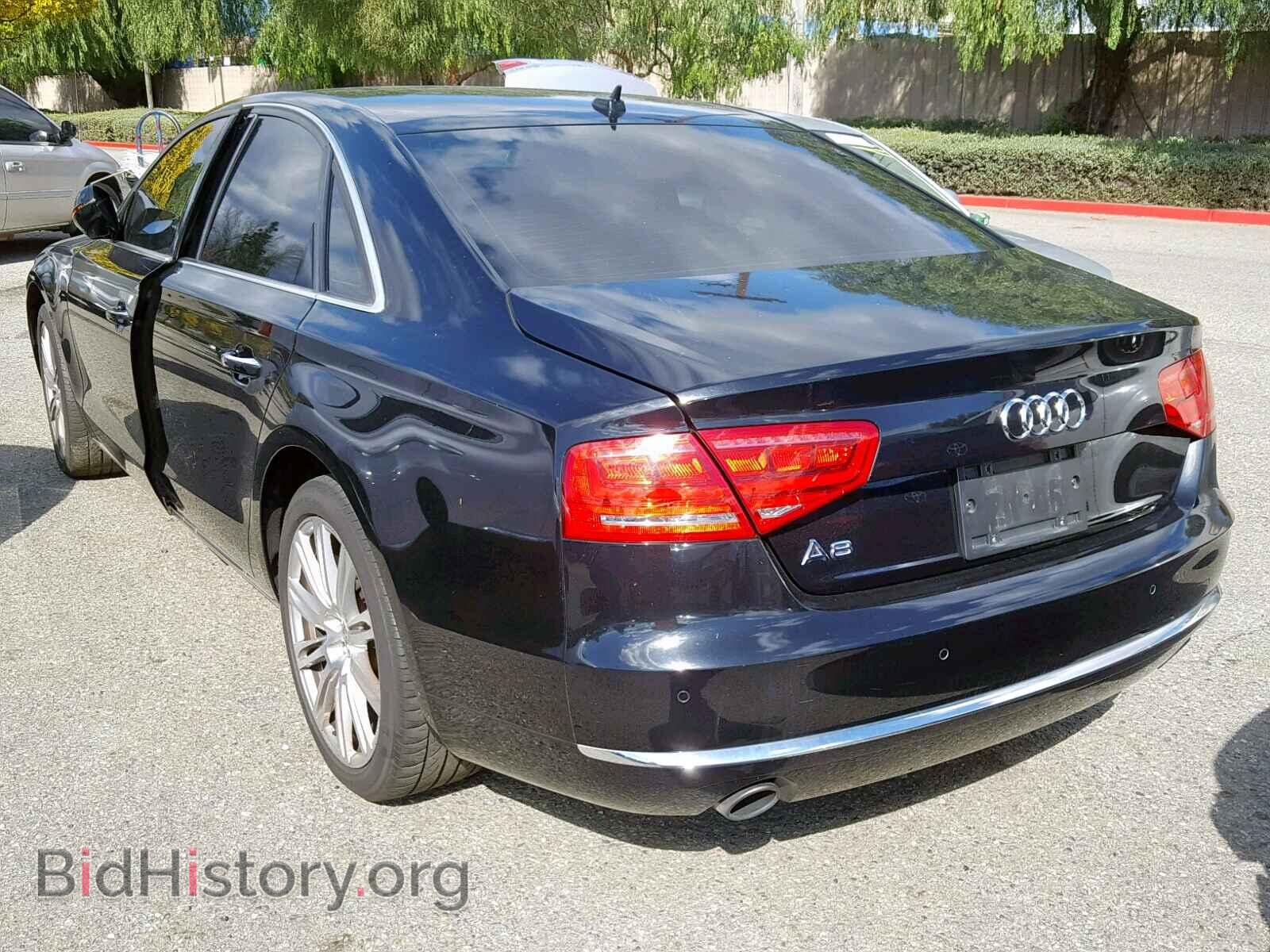 2013 AUDI A8 - VIN: WAUAGAFD0DN030511 - Фото 3
