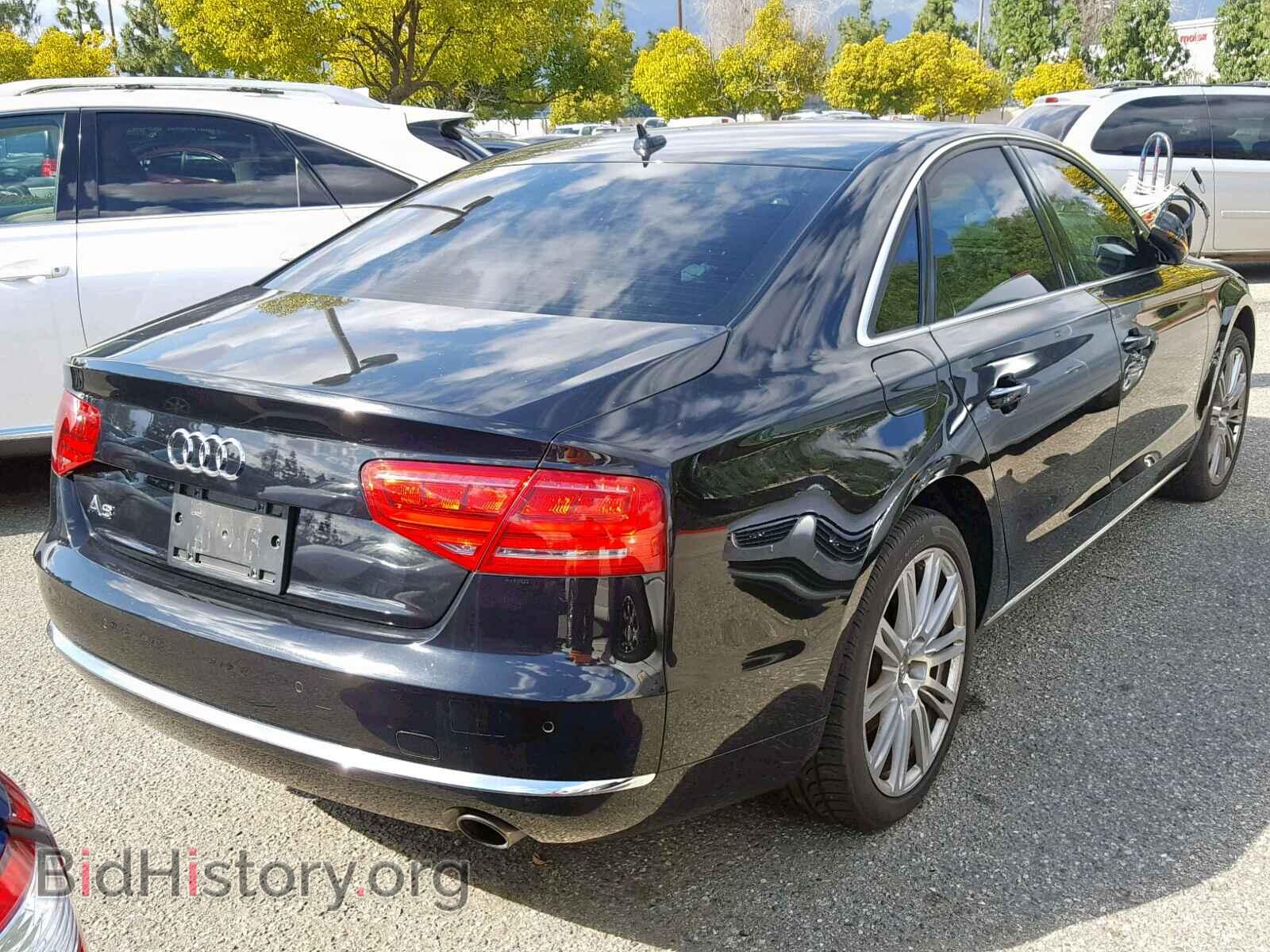 2013 AUDI A8 - VIN: WAUAGAFD0DN030511 - Фото 4