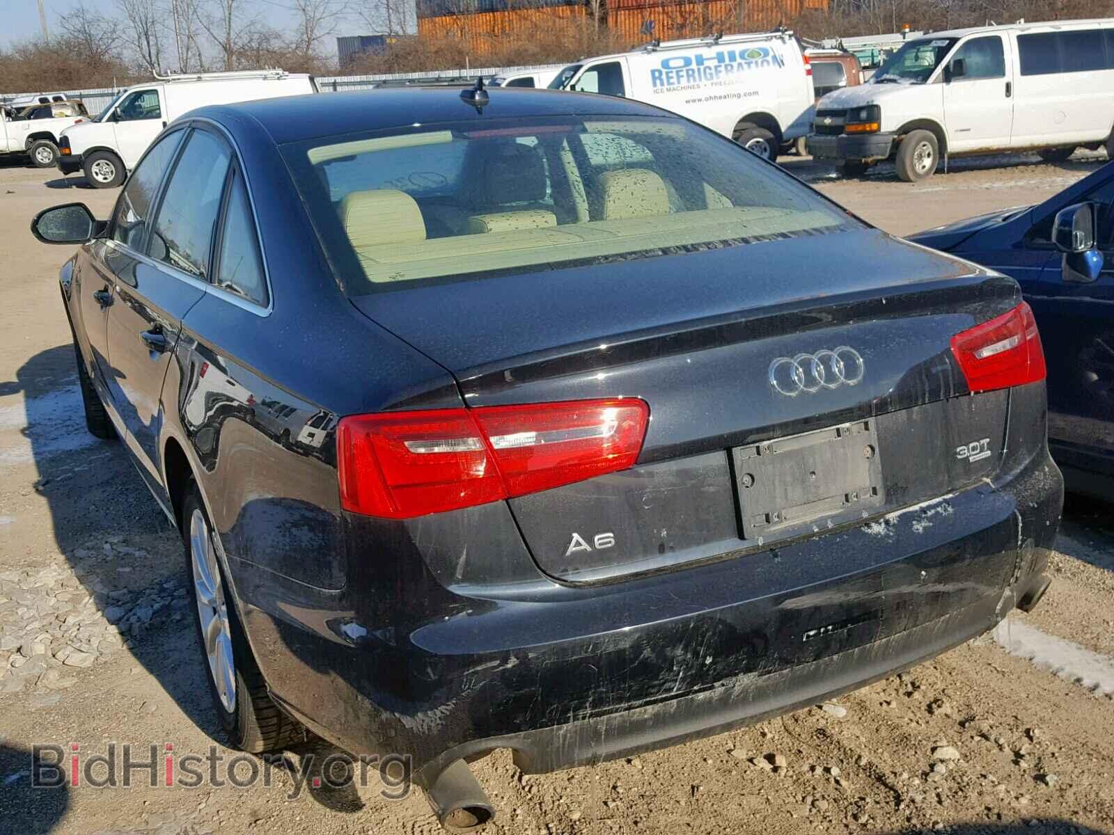 2013 AUDI A6 - VIN: WAUFGAFC3DN072278 - Фото 3