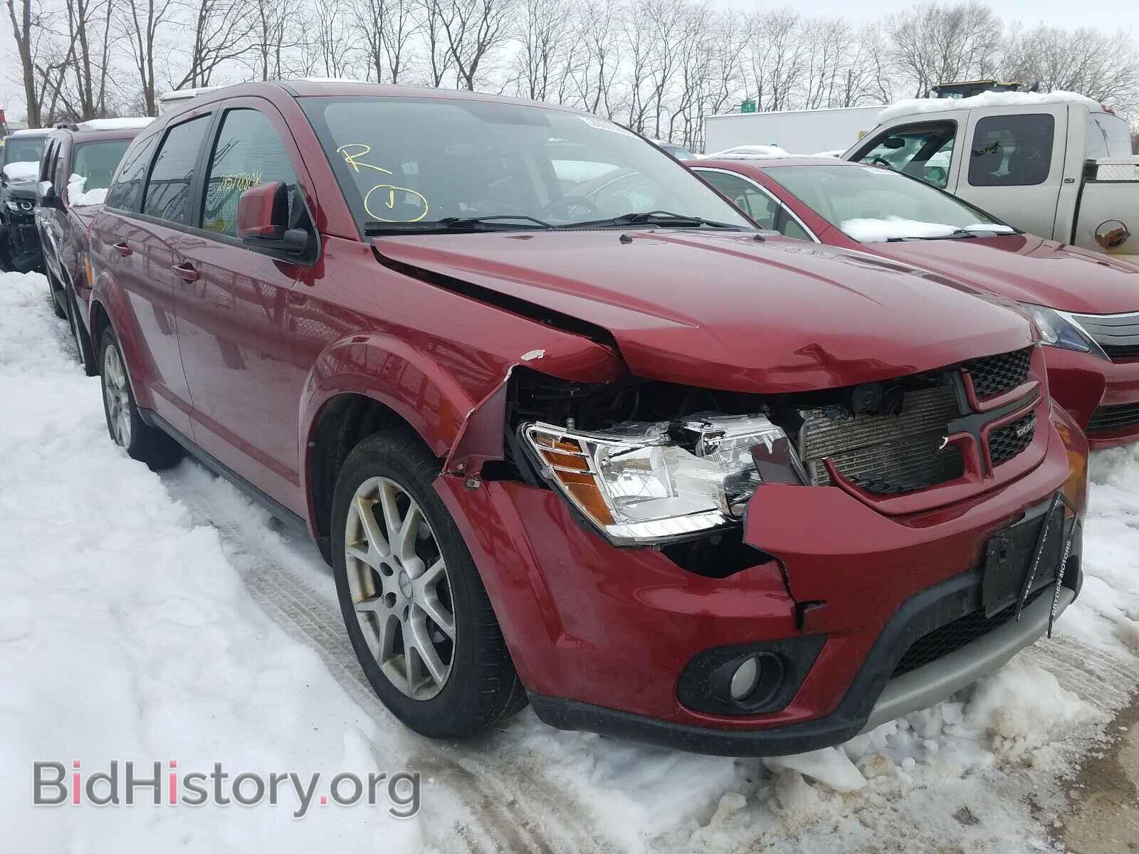 Photo 3D4PH7FGXBT535785 - DODGE JOURNEY 2011