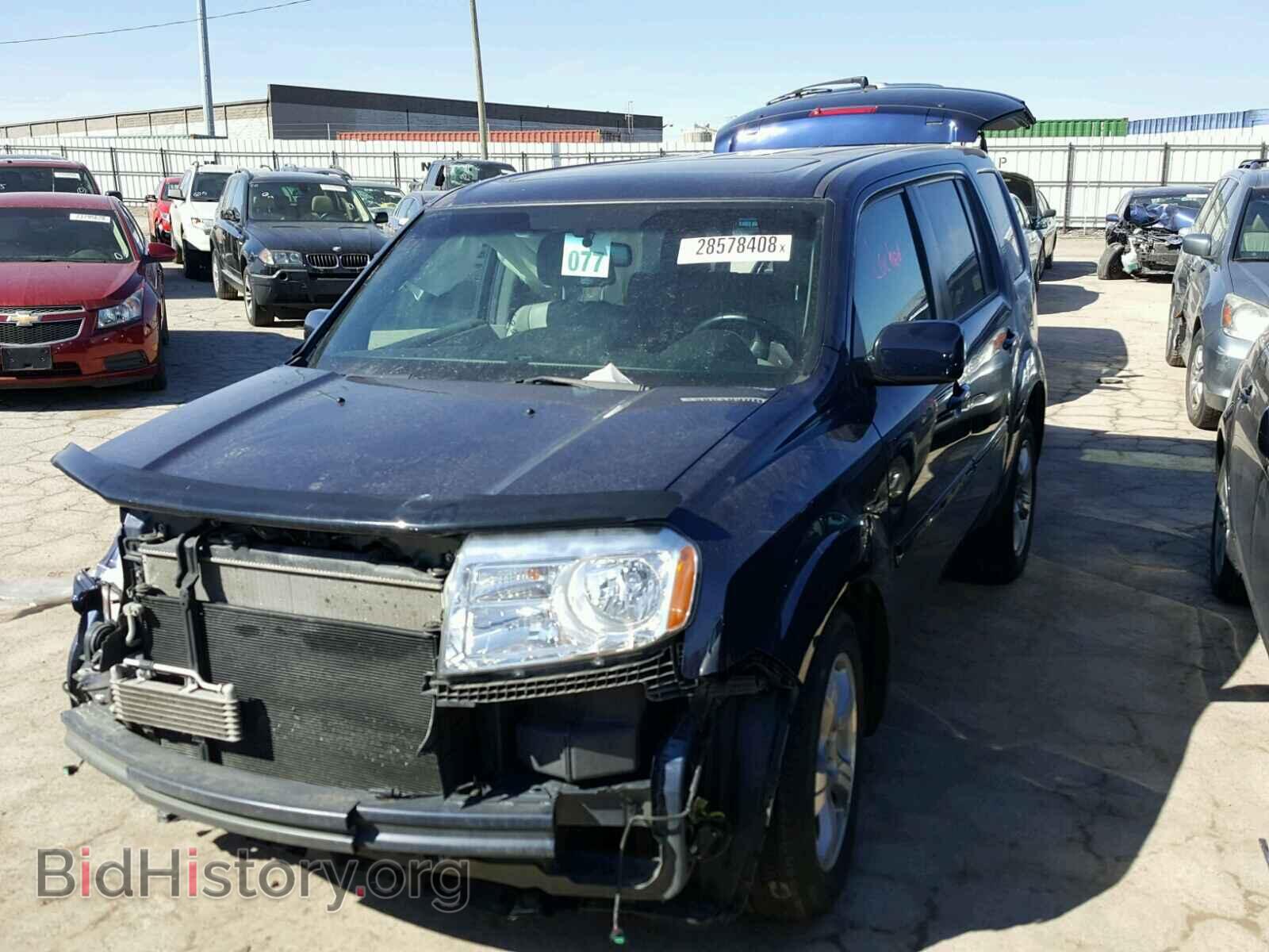 2013 HONDA PILOT - VIN: 5FNYF4H55DB047363 - Фото 2