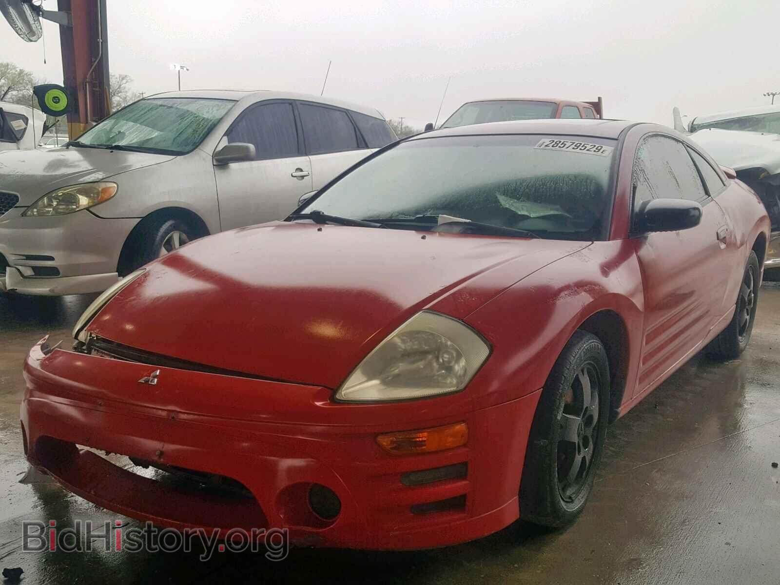 2003 MITSUBISHI ECLIPSE - VIN: 4A3AC44G83E092750 - Фото 2