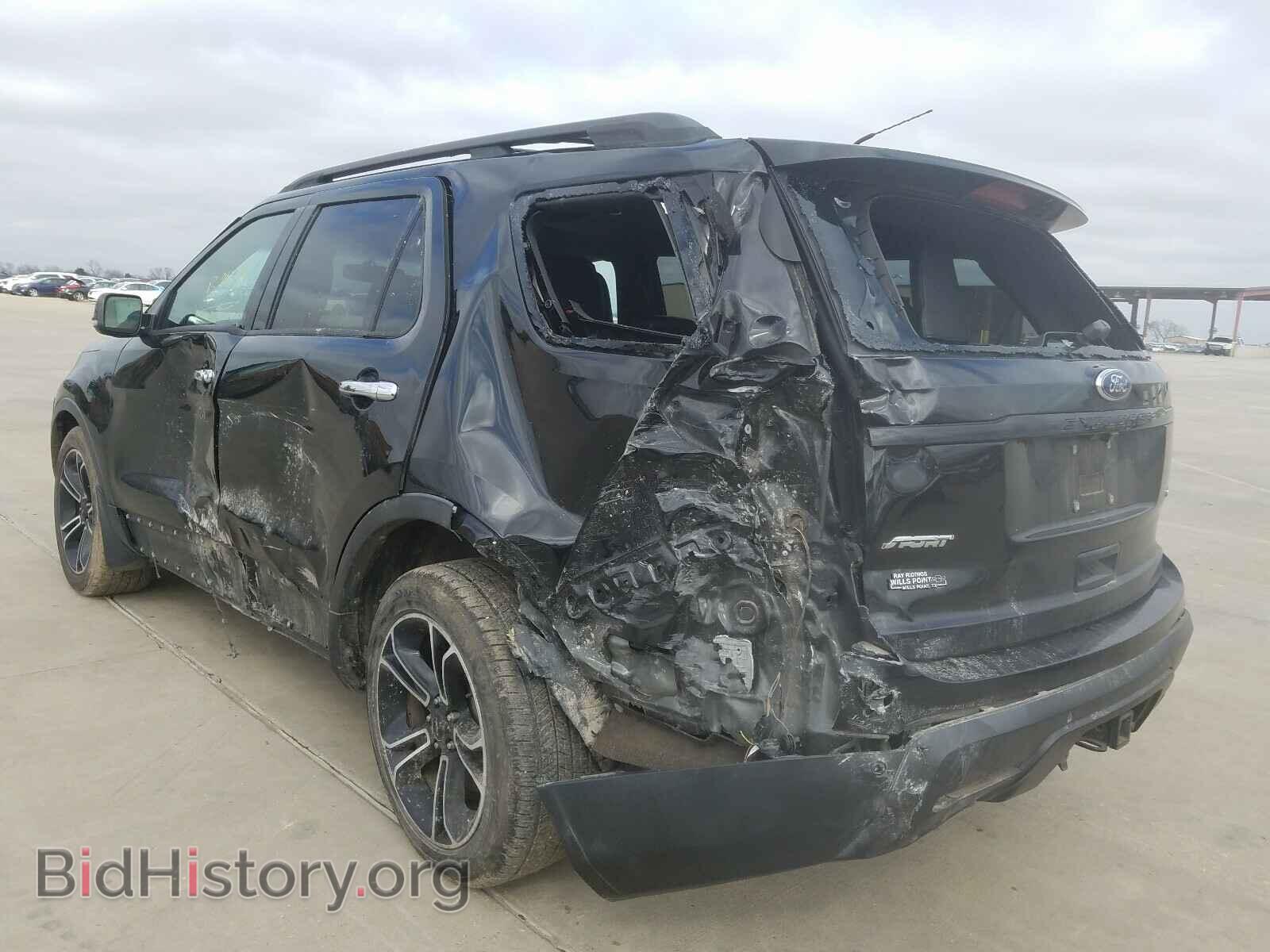 2013 FORD EXPLORER - VIN: 1FM5K8GT3DGB96524 - Фото 3