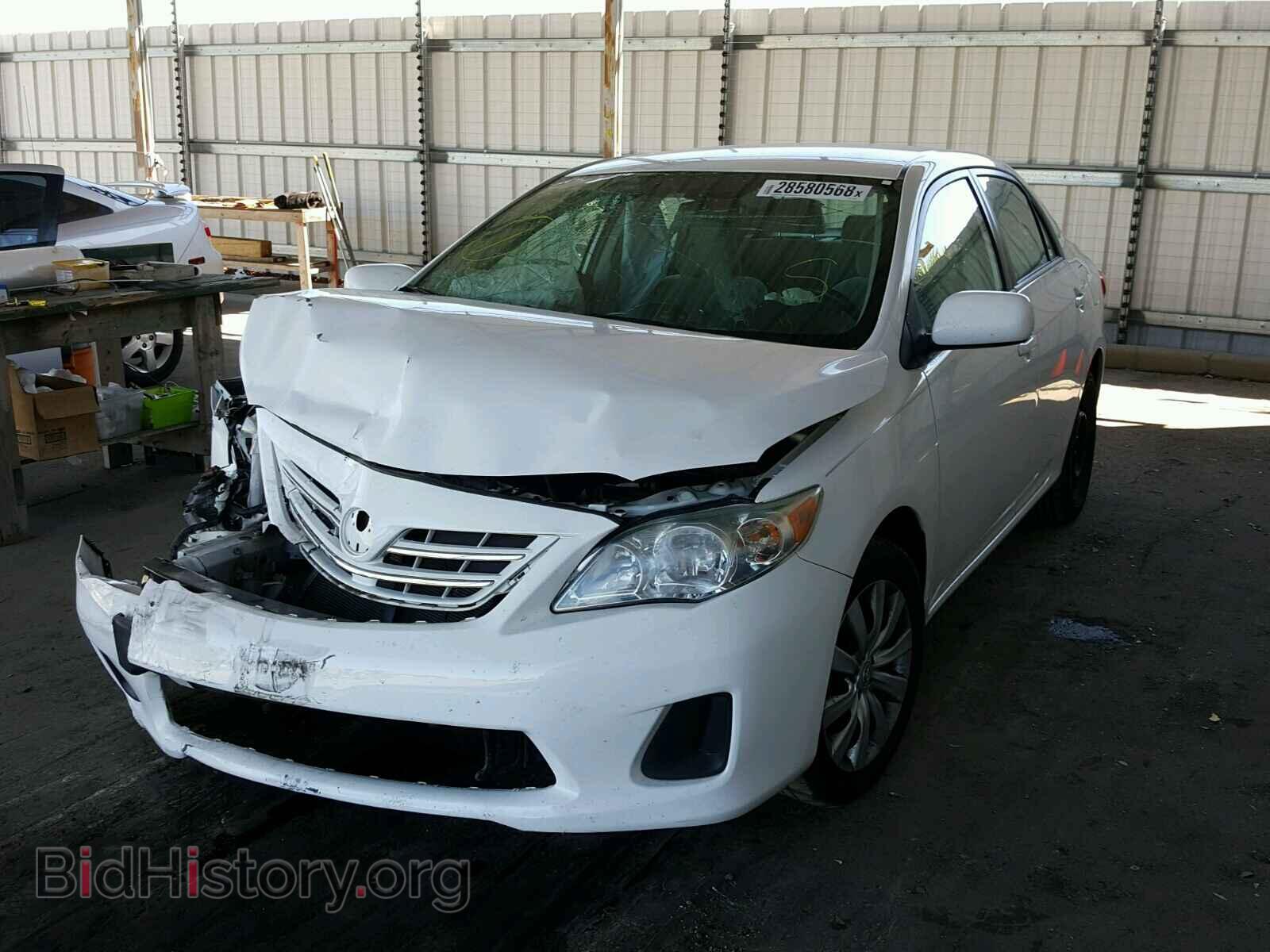 2013 TOYOTA COROLLA BA - VIN: 2T1BU4EE9DC042249 - Фото 2