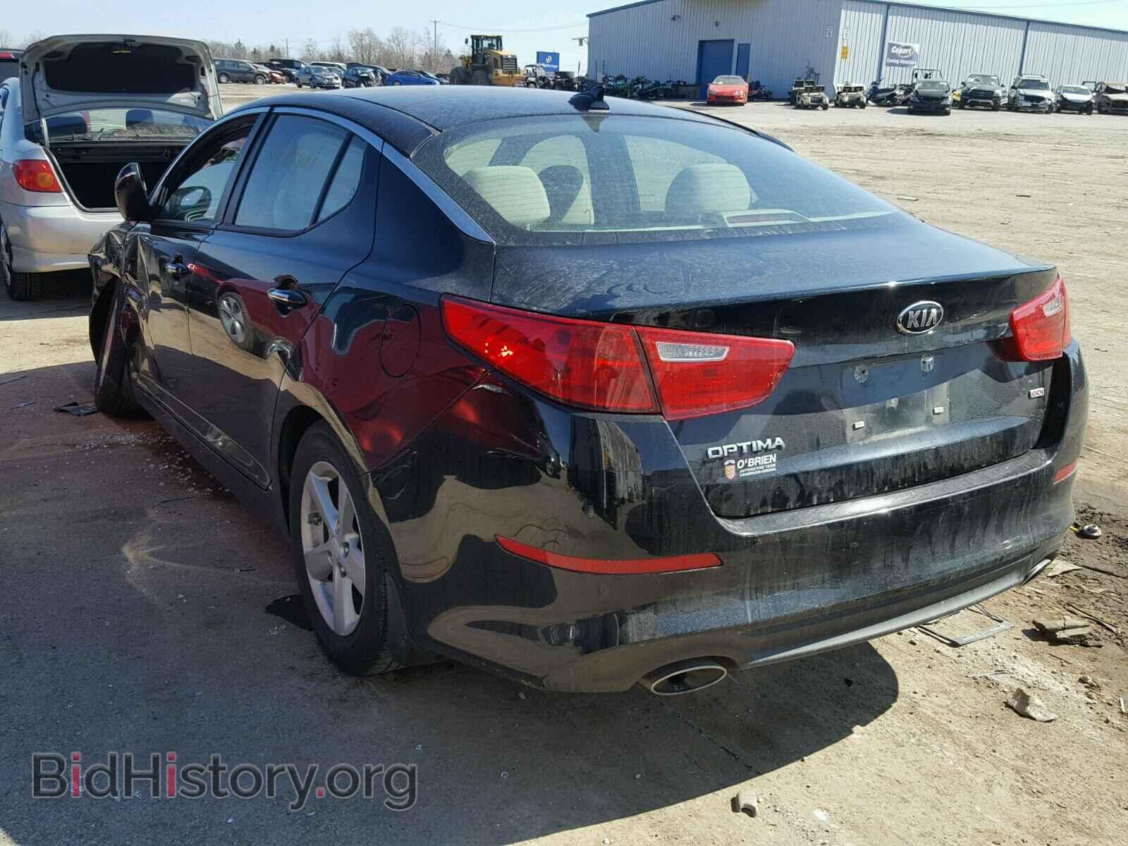 2015 KIA OPTIMA - VIN: 5XXGM4A72FG376471 - Фото 3