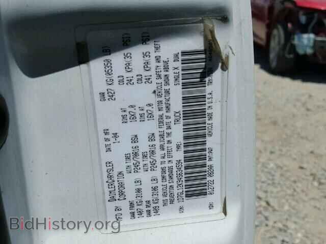 2004 DODGE DAKOTA - VIN: 1D7GL12K94S634594 - Фото 10