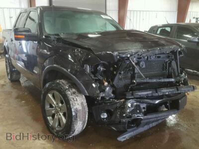 2011 Ford F150 F150 Super, black — VIN 1FTFW1ET8BFB41187, Copart