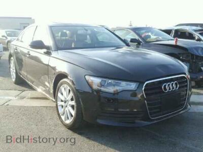 2013 Audi A6 A6 Premium, черный — VIN WAUDFAFC1DN032890, Copart
