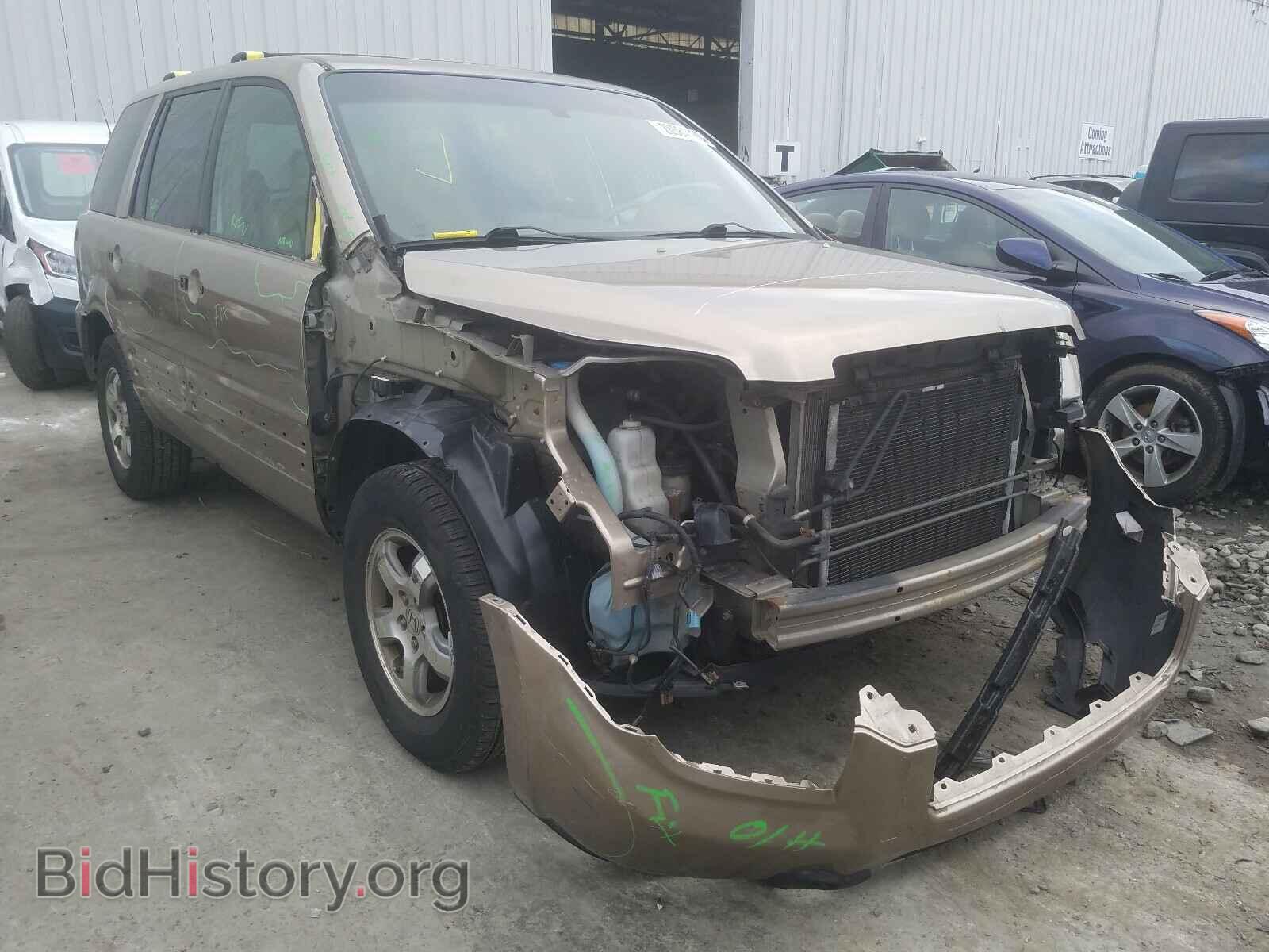 Photo 2HKYF185X7H506990 - HONDA PILOT 2007