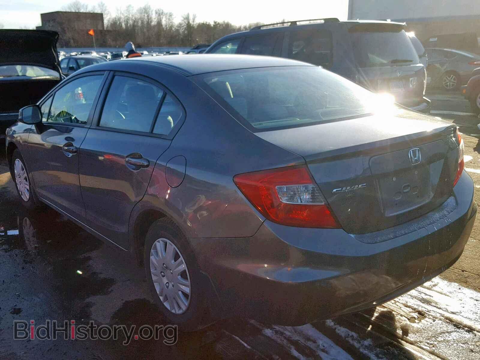 2012 HONDA CIVIC LX - VIN: 2HGFB2F56CH308228 - Фото 3
