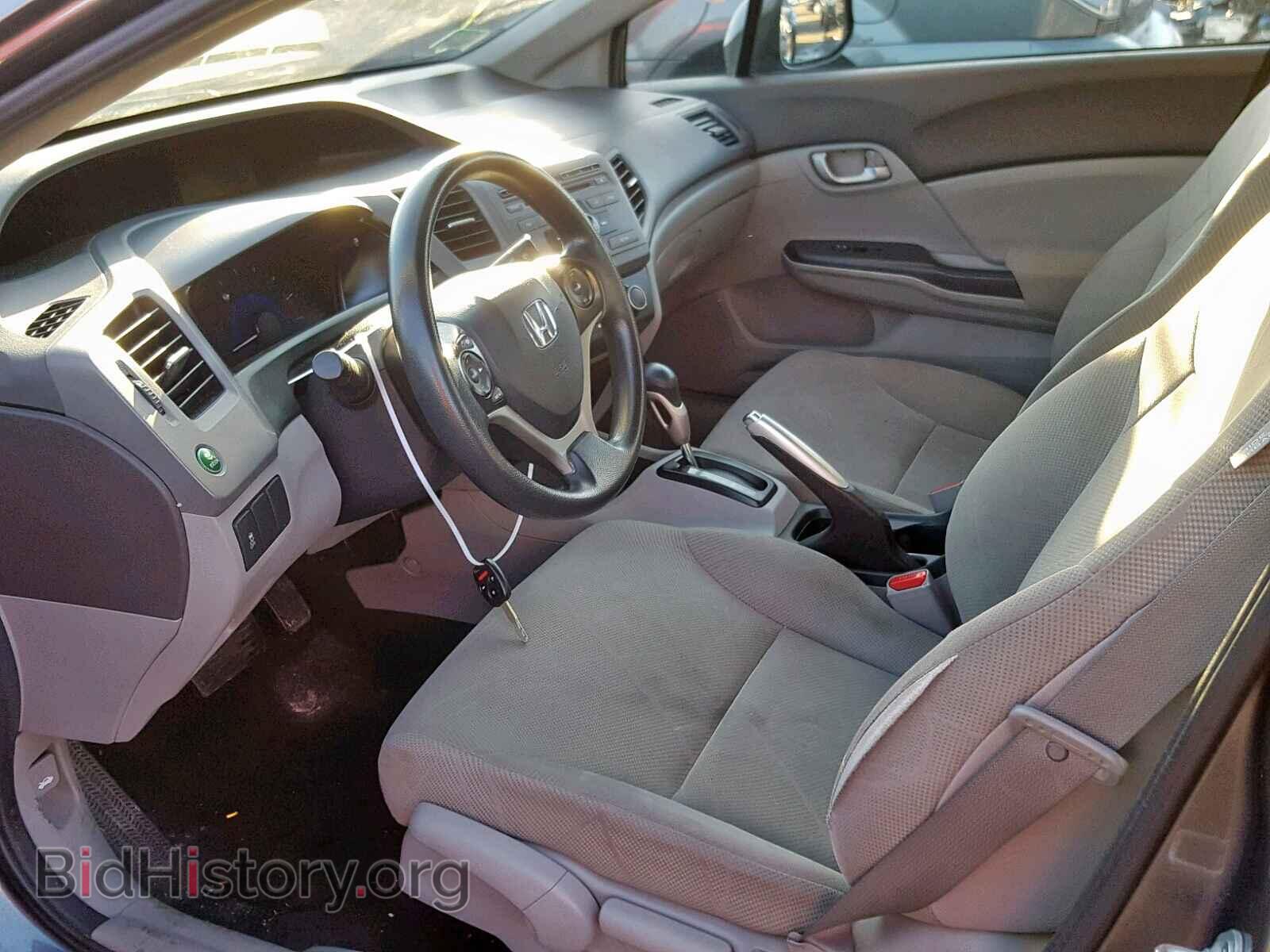 2012 HONDA CIVIC LX - VIN: 2HGFB2F56CH308228 - Фото 5