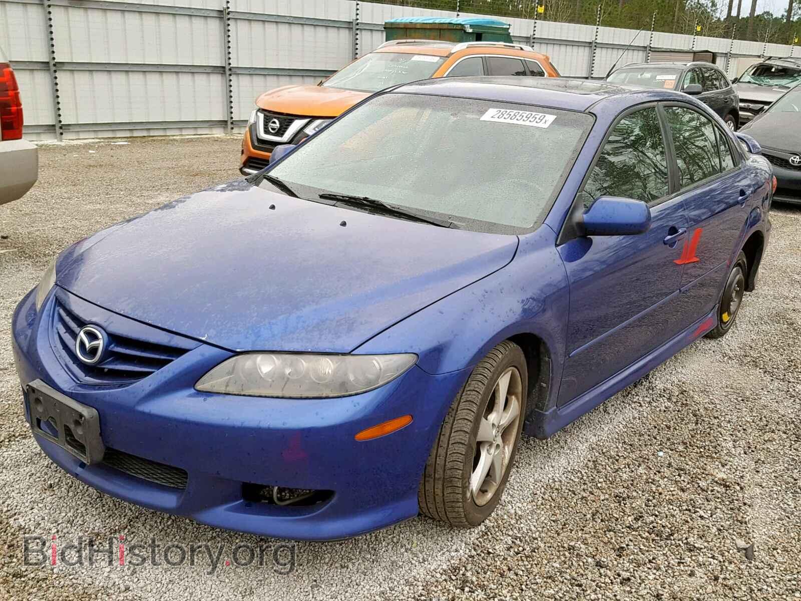 2005 MAZDA 6 - VIN: 1YVHP84CX55M73698 - Фото 2