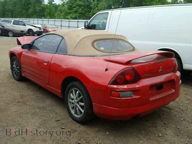 2001 MITSUBISHI ECLIPSE - VIN: 4A3AE35G71E001676 - Фото 3