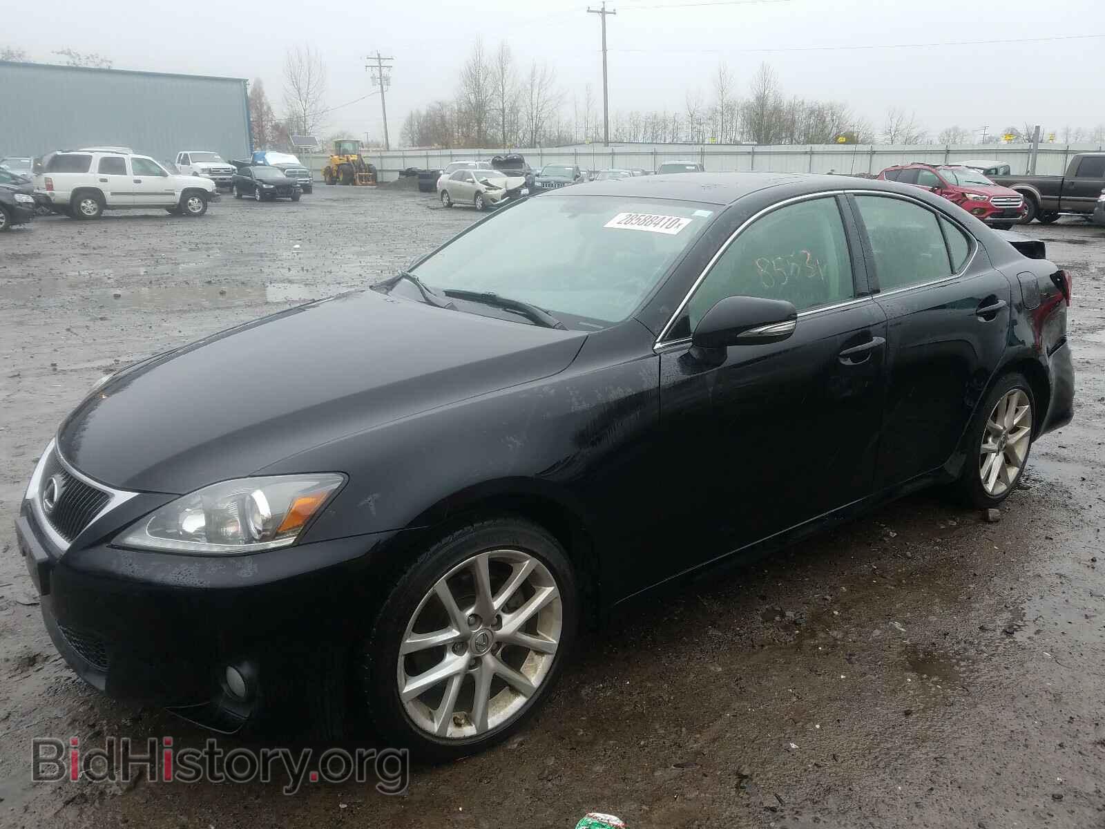 2012 LEXUS IS - VIN: JTHCF5C20C5056483 - Фото 2