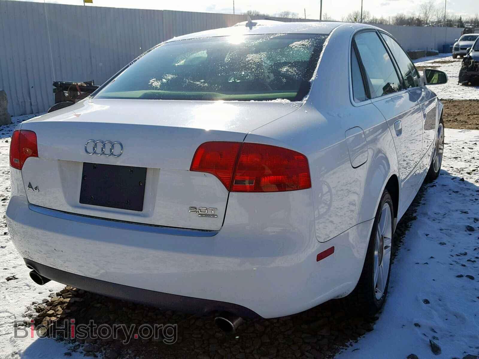 2007 AUDI A4 - VIN: WAUDF78E37A145205 - Photo 4