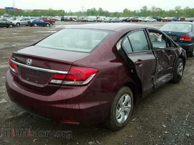 2013 HONDA CIVIC - VIN: 19XFB2F51DE200661 - Фото 4