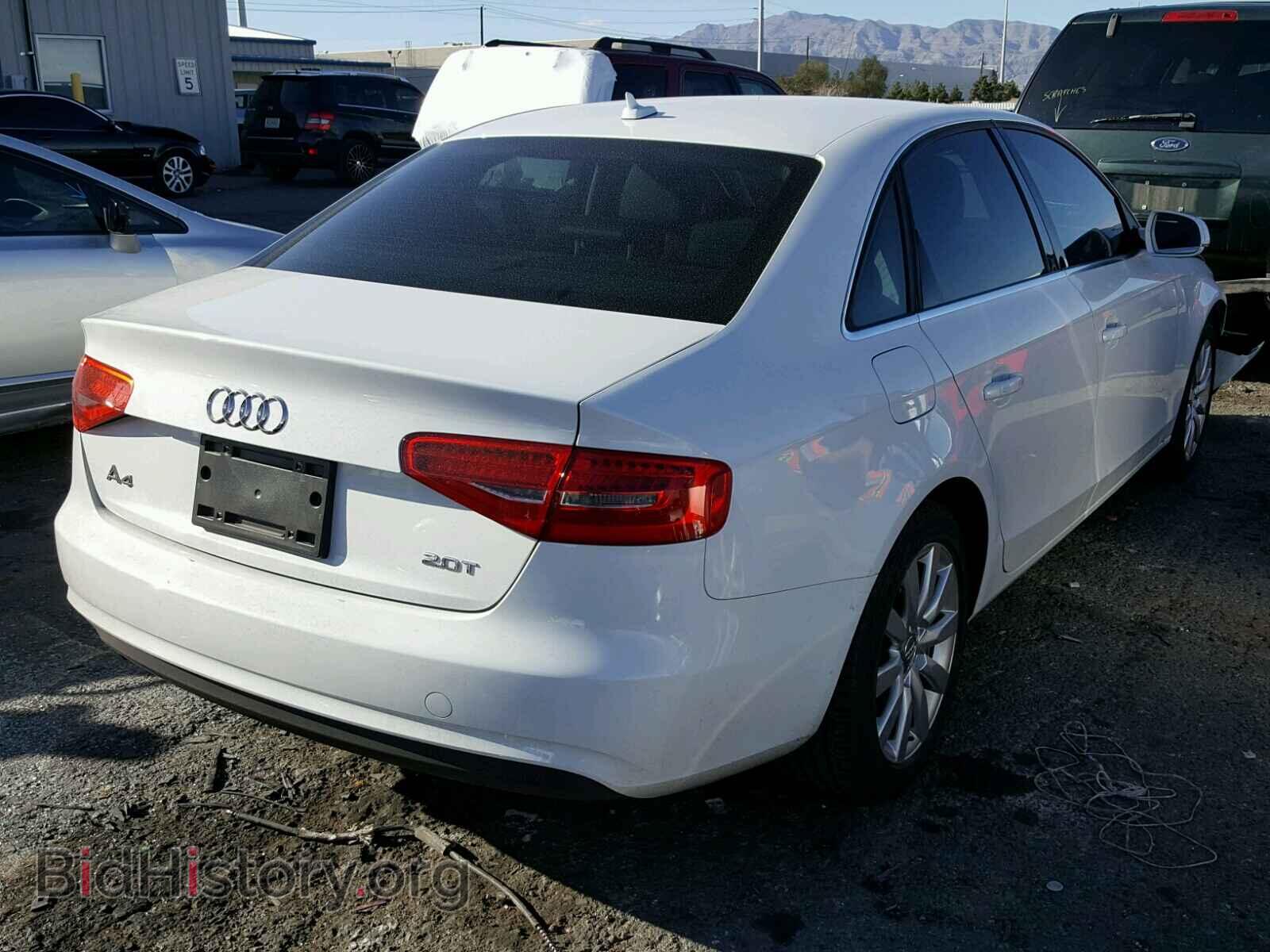 2013 AUDI A4 - VIN: WAUAFAFL0DN048517 - Photo 4