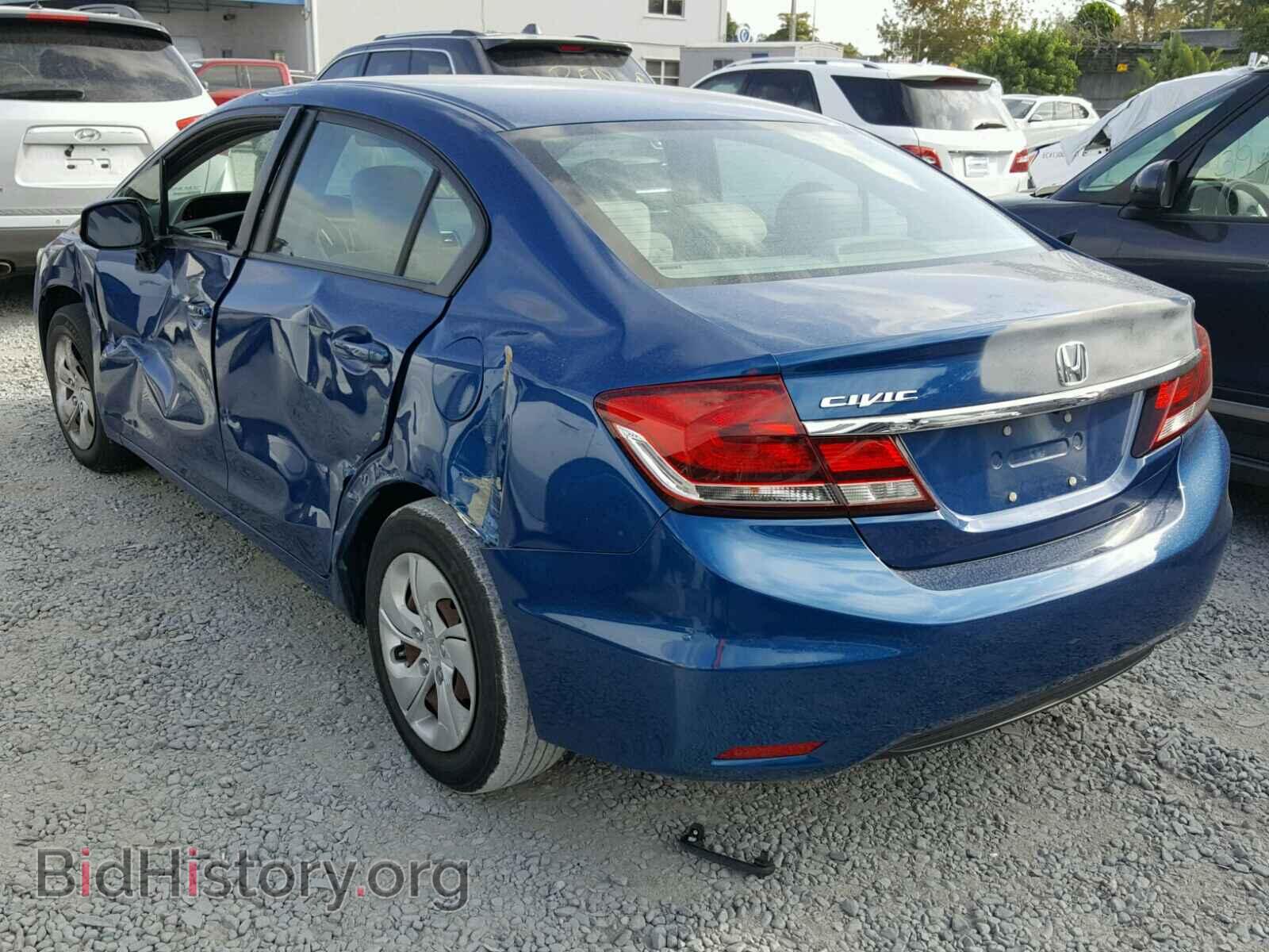 2013 HONDA CIVIC - VIN: 19XFB2F57DE087606 - Фото 3