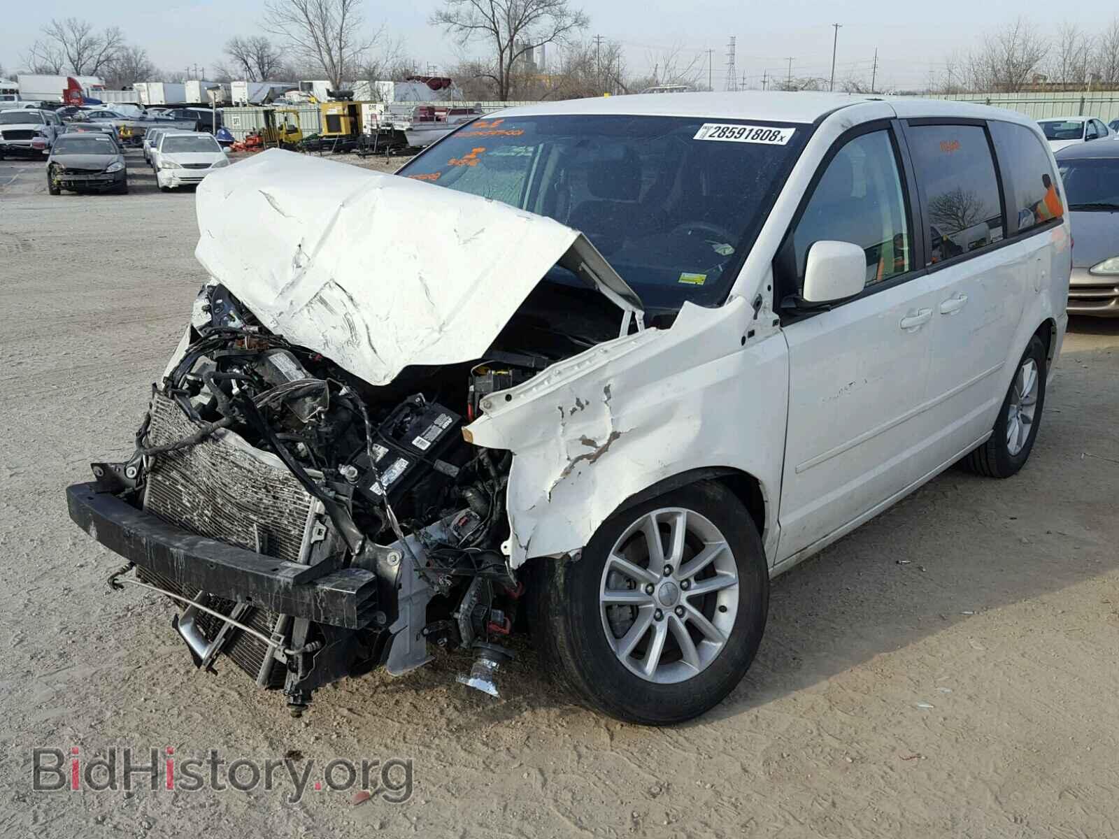 2013 DODGE CARAVAN - VIN: 2C4RDGCG7DR759298 - Фото 2