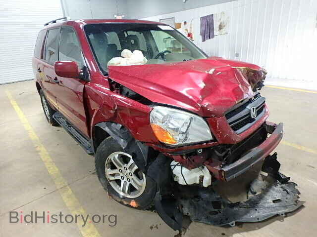 Photo 5FNYF18535B054084 - HONDA PILOT 2005