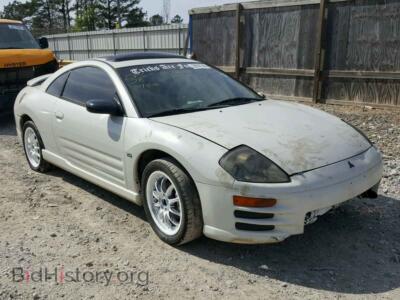 2001 Mitsubishi ECLIPSE Eclipse GT, белый — VIN 4A3AC54HX1E056960, Copart