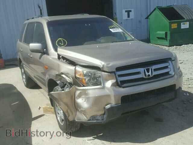 Photo 2HKYF18786H527420 - HONDA PILOT 2006