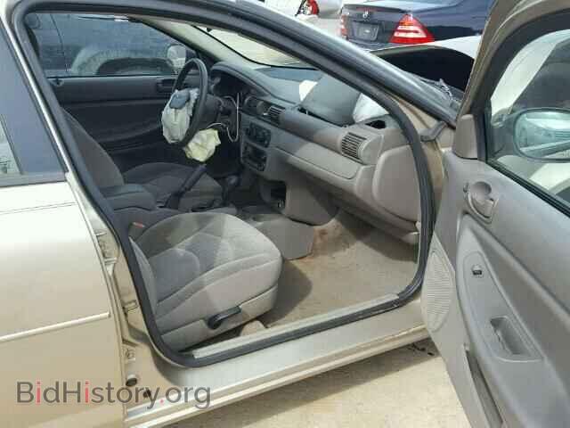 2004 CHRYSLER SEBRING - VIN: 1C3EL46X24N199882 - Фото 5