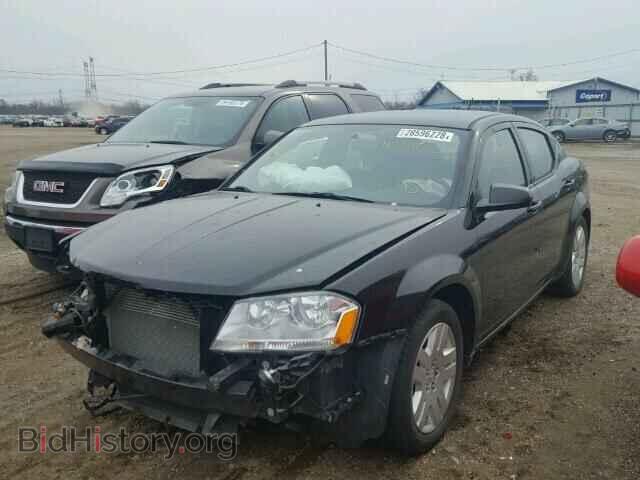 2014 DODGE AVENGER - VIN: 1C3CDZAB2EN193983 - Фото 2
