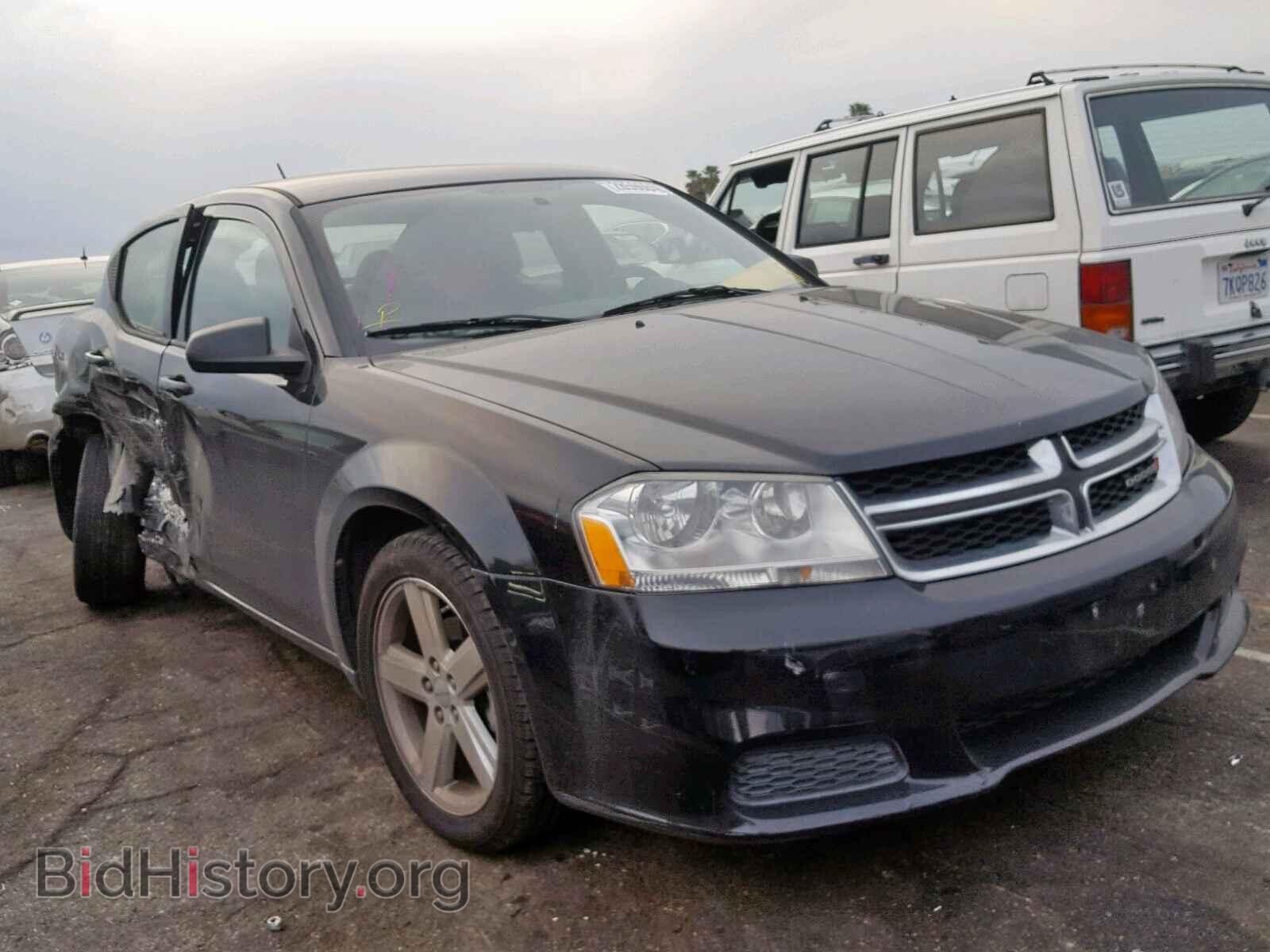 Фотография 1C3CDZAB3DN708195 - DODGE AVENGER 2013