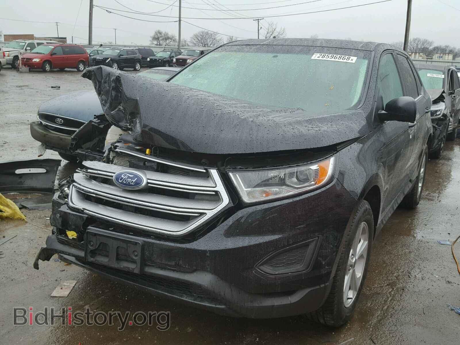 2016 FORD EDGE - VIN: 2FMPK3G99GBB49204 - Фото 2