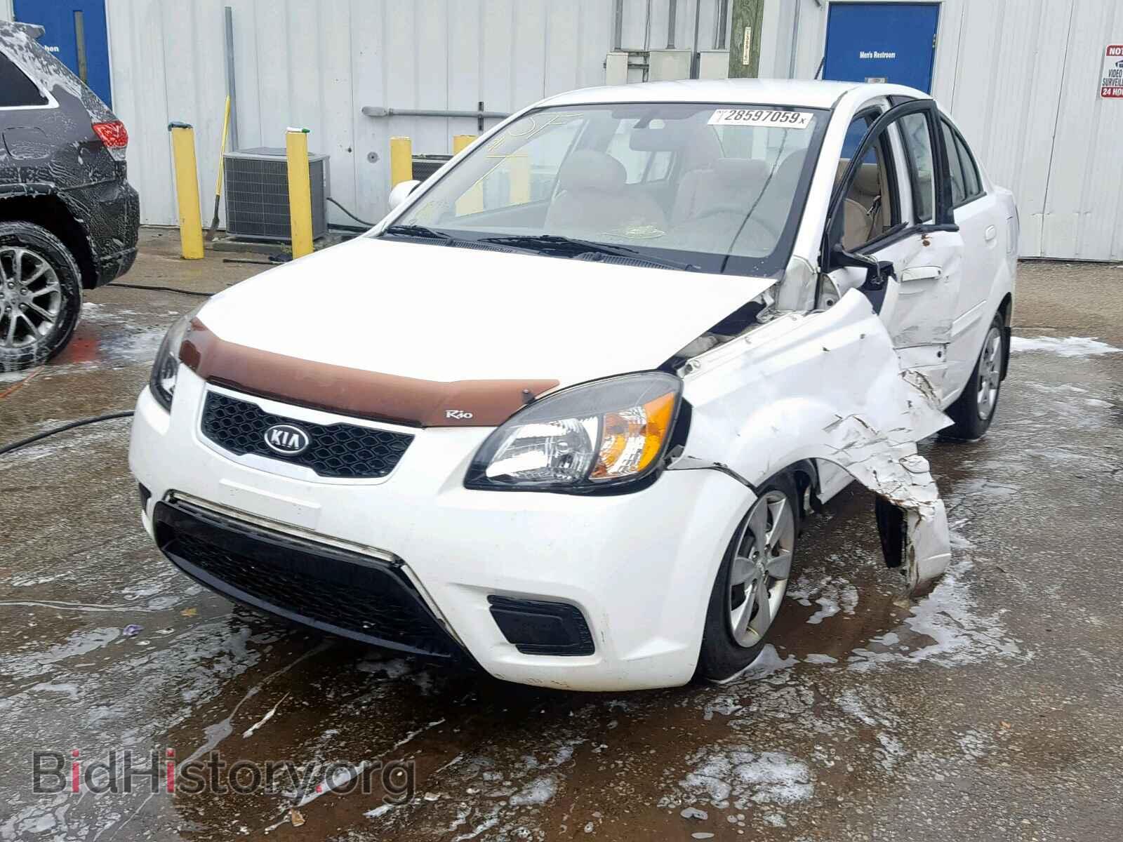 2011 KIA RIO BASE - VIN: KNADH4A38B6955748 - Фото 2